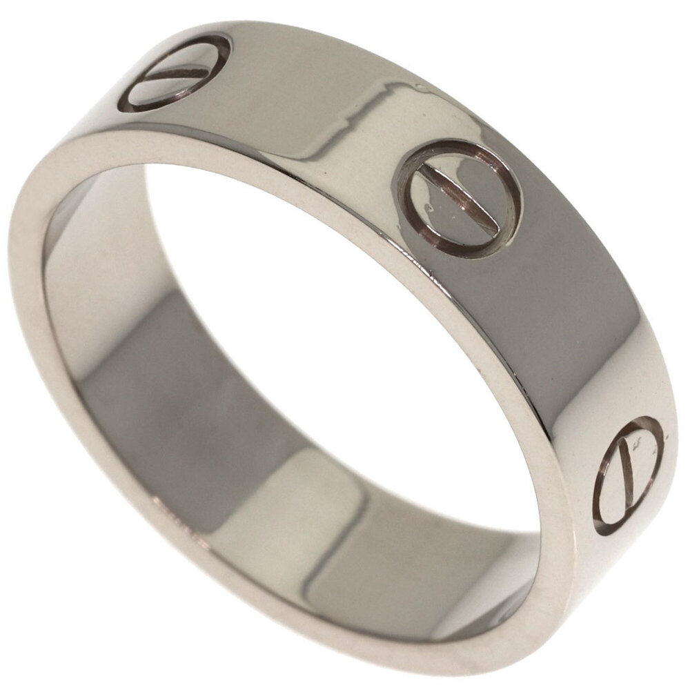 Cartier Love Ring #61, 18K White Gold, Women's Ring, CARTIER